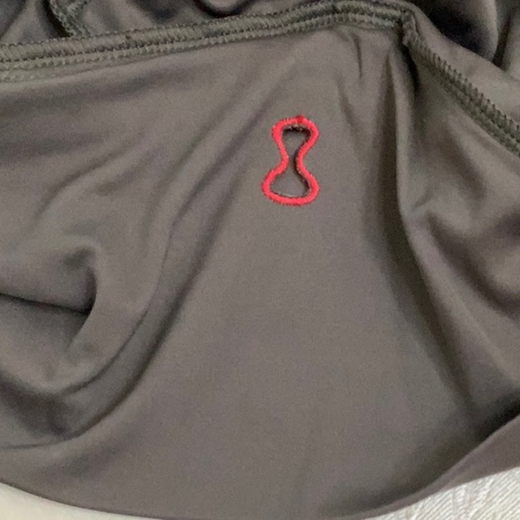 Spyder CYCLING 3/4 SLV TOP - Grey/Wht - Picture 16 of 16